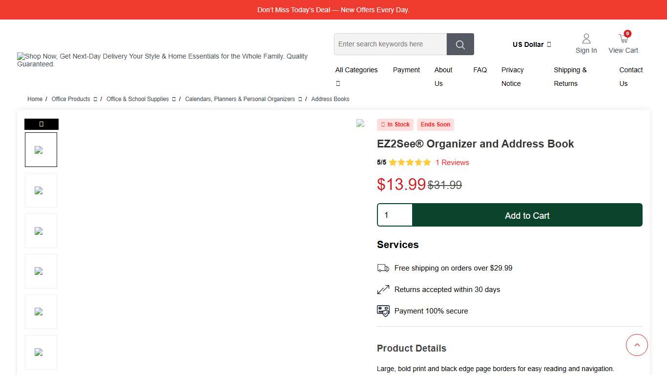 EZ2See Organizer and Address Book